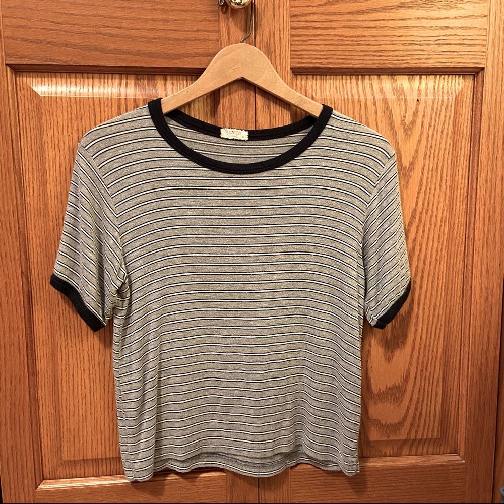Brandy Melville-John Galt striped crop top